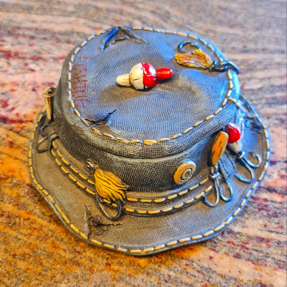 Fisherman's Hat Trinket Box